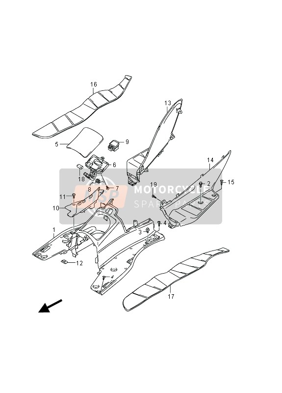 9218003H01Y0J, Lock Assy (Gray), Suzuki, 0